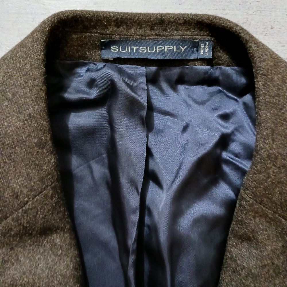 Suitsupply Brown Men's Sport Coat Blazer Size 38R - Picture 5 of 7